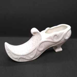 Vintage shoe planter